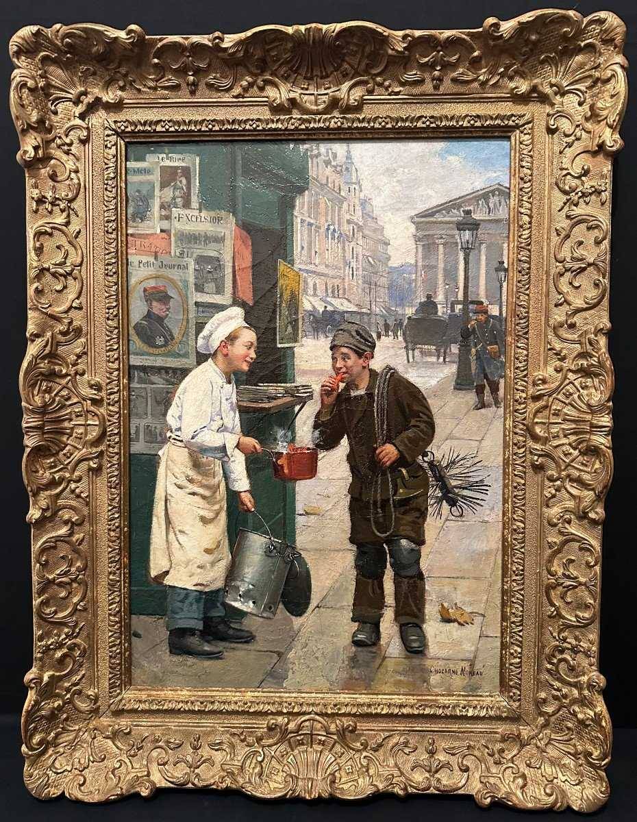 Achète tableau les bons amis par Chocarne-Moreau