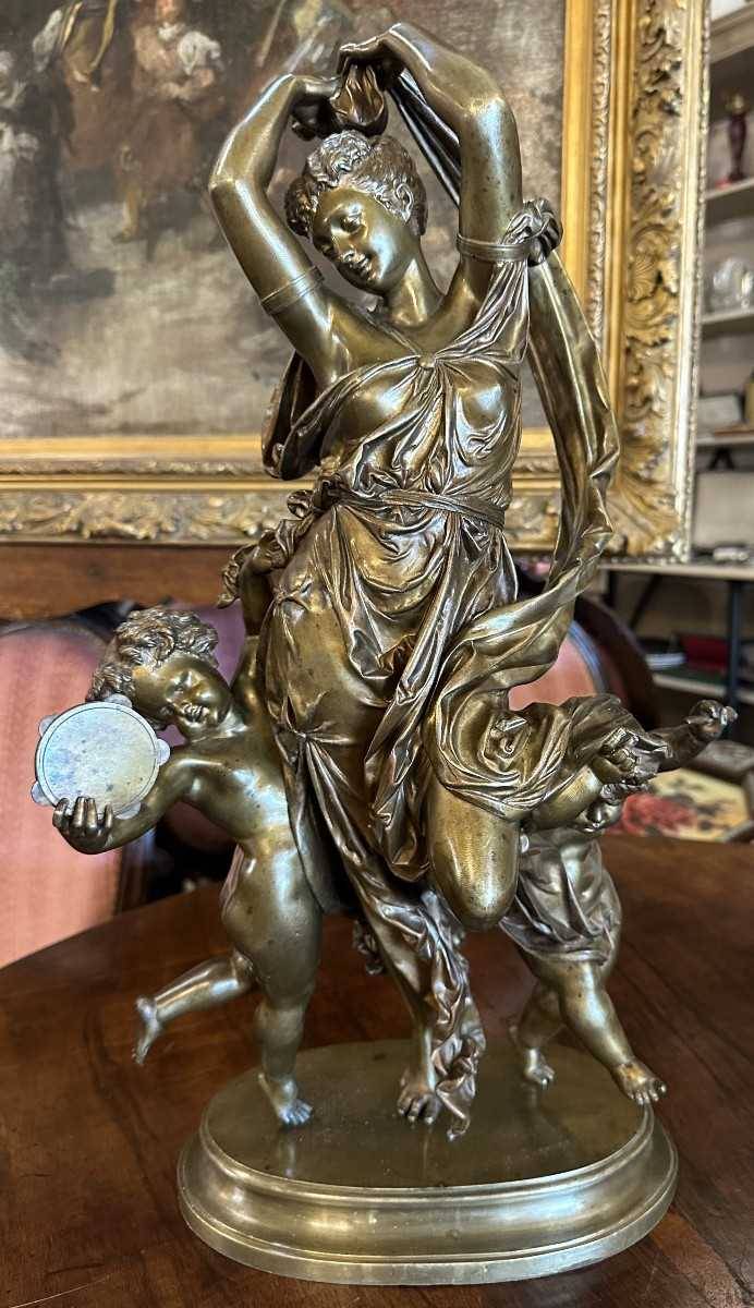 Achète bronze la danse par Carrier Belleuse XIXème 54 cm