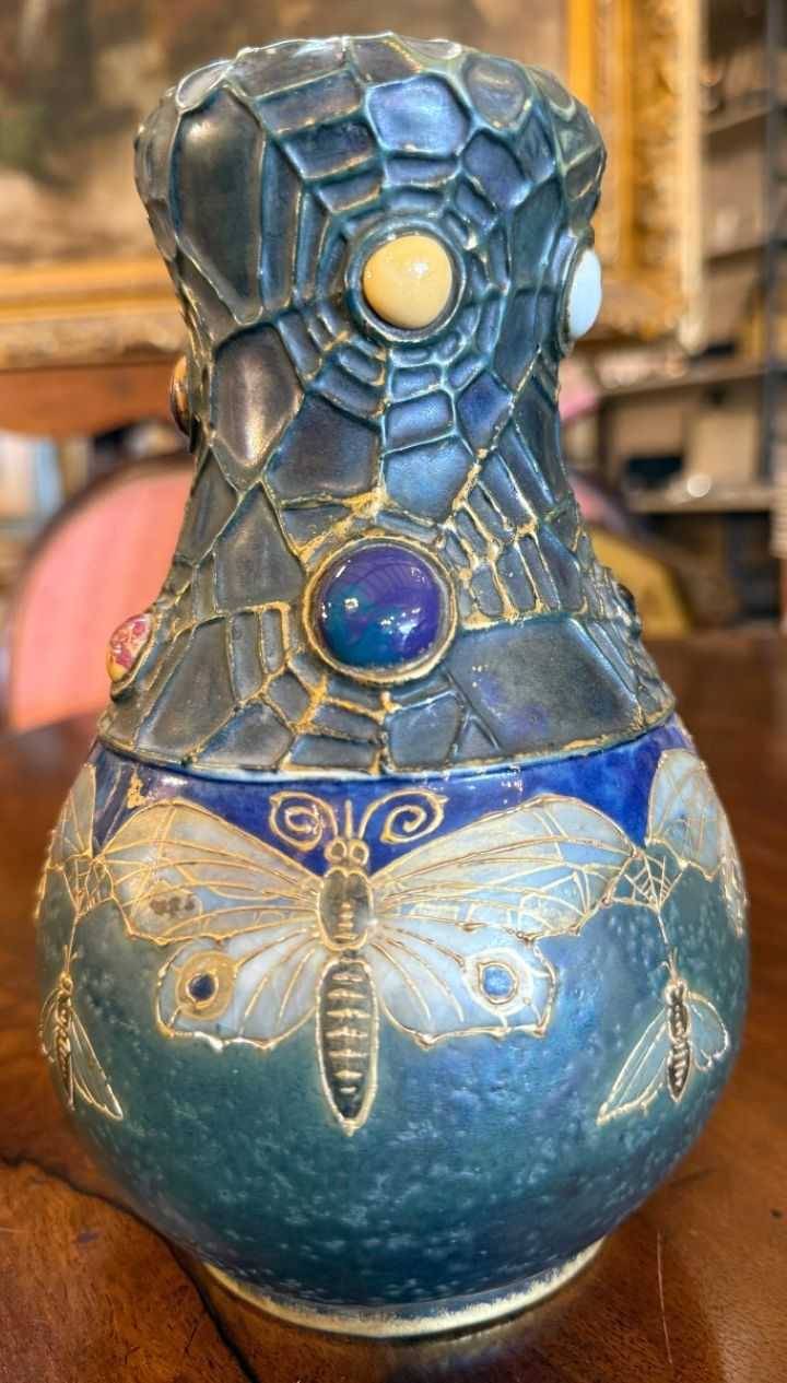 Achète Amphora vase grès bijou Sémiramis Art Nouveau Autriche 1904