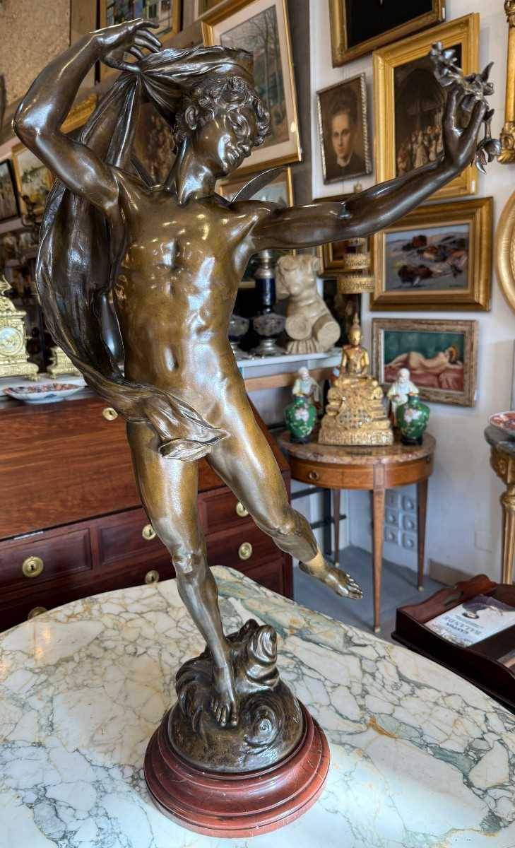 Achète bronze Zéphyr par Marioton 1894 - 87 cm