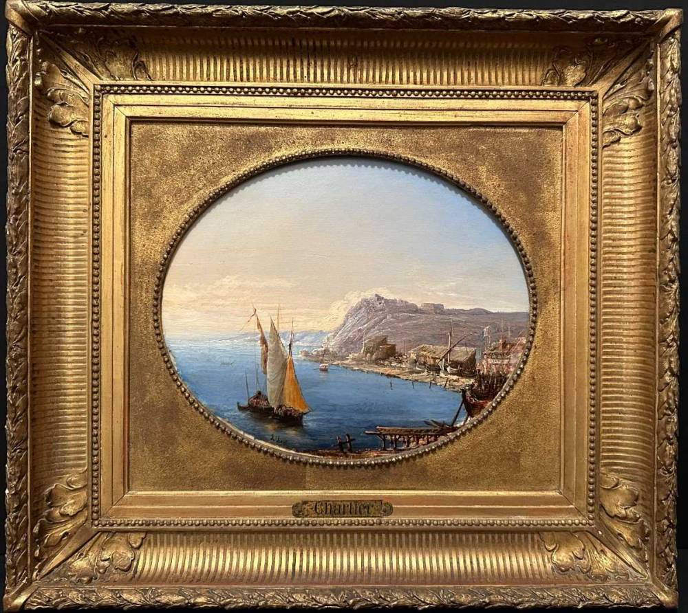 Le port de Marseille au Catalan XIXème